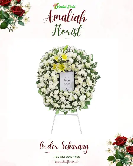 Krans Bunga Duka Parung Serab